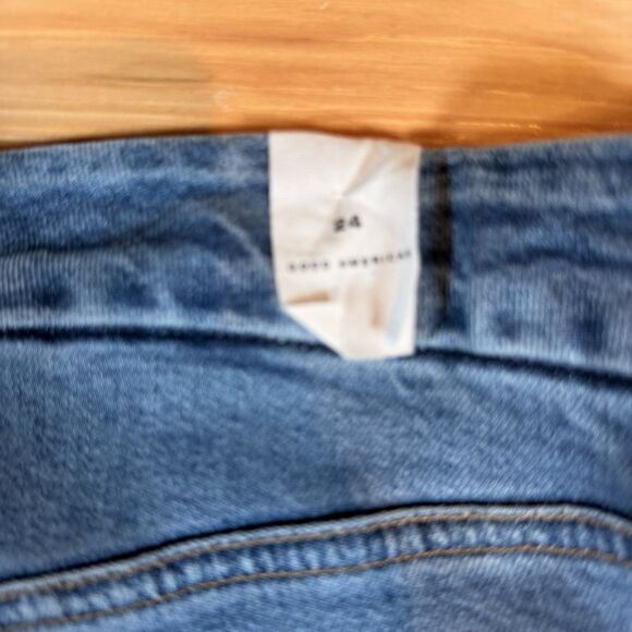 NWT Good American “Good Classic” Women’s Jeans Size 24 Indigo Blue MSRP $165 - Picture 7 of 9